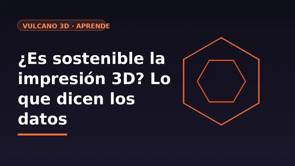 Sostenibilidad y reciclaje en la impresión 3D